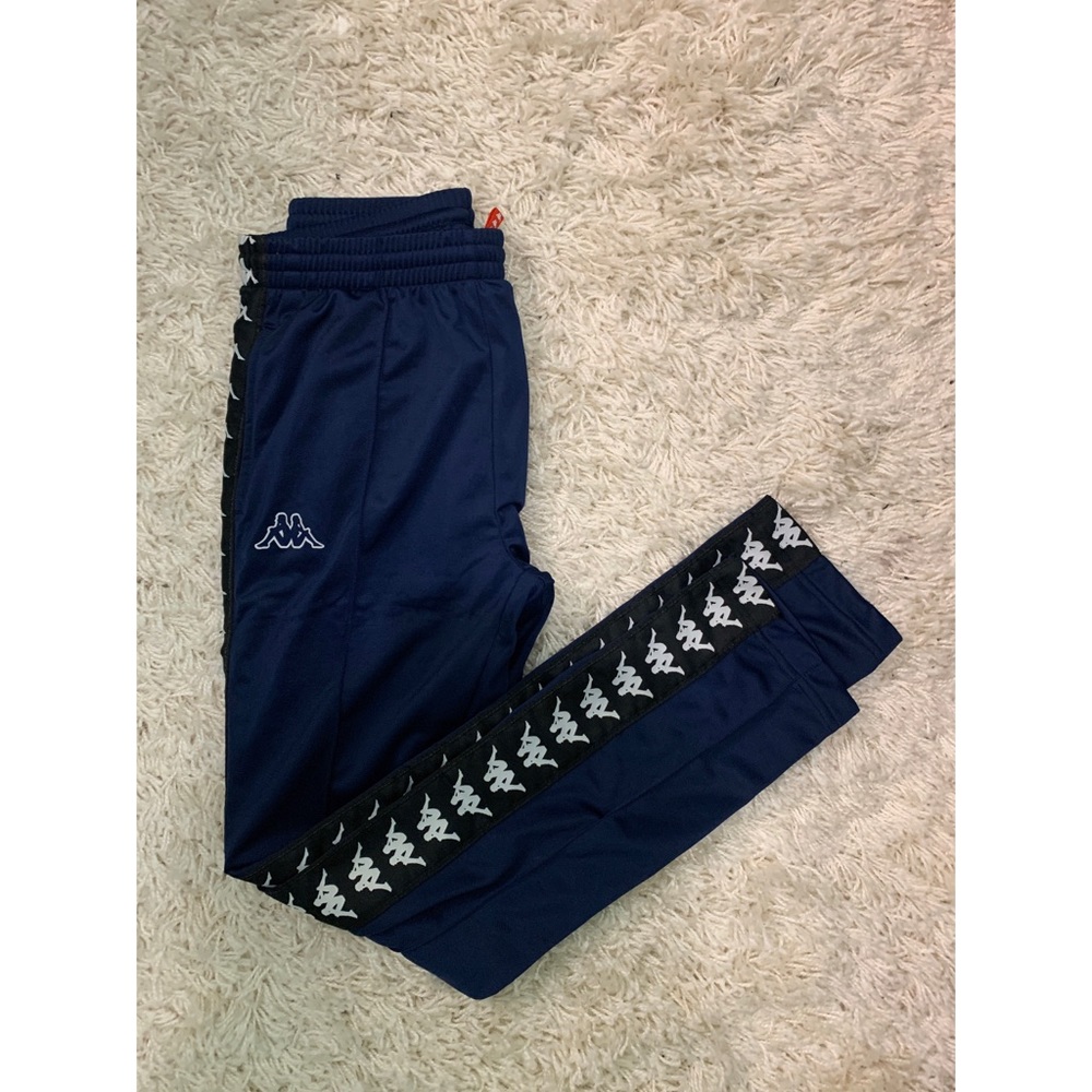 Navy Blue Kappa Sweatpants